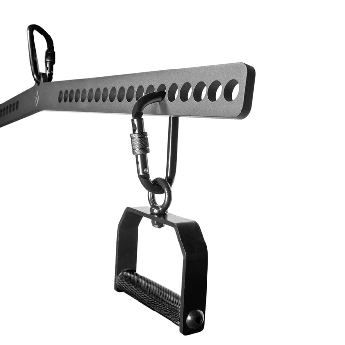 Adjustable Lat Pull Down Bar w/ Heavy Duty Carabiner - Strength Shop