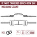 Olympic Cambered Bench/Row Bar - 20KG - Strength Shop