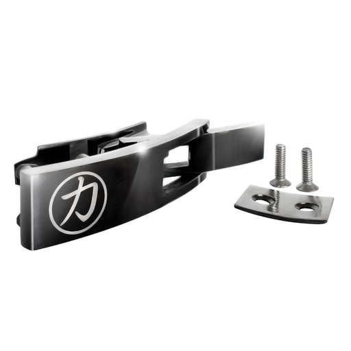 Obsidian Black Steel Lever Buckle - Lifetime Warranty - Strength Shop