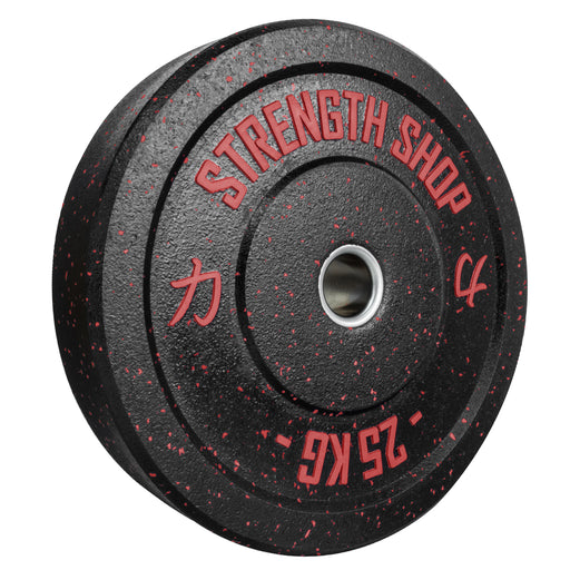 Crumb Bumper Plates w/ Colour Coded Dots, 5kg-25kg or 150kg Set - Strength Shop