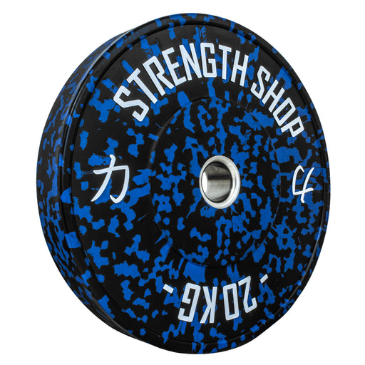Fleck Rubber Bumper Plates – Colour Coded, 5kg-25kg or 150kg Set - Strength Shop