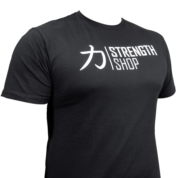 Strength Wear Logo T-Shirt V2 – Black - Strength Shop