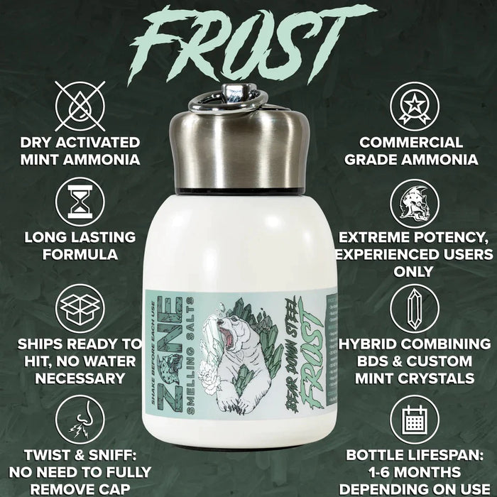 Z☠️NE Bear Down Steel Frost – Smelling Salt - Strength Shop
