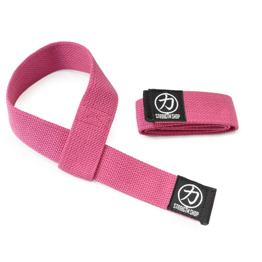 Pink Lifting Straps – Cotton - Strength Shop