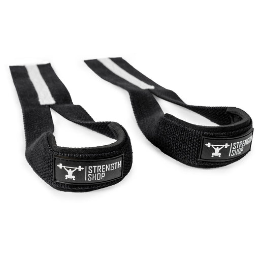 Anchor Weightlifting Straps, Black & White - Strength Shop