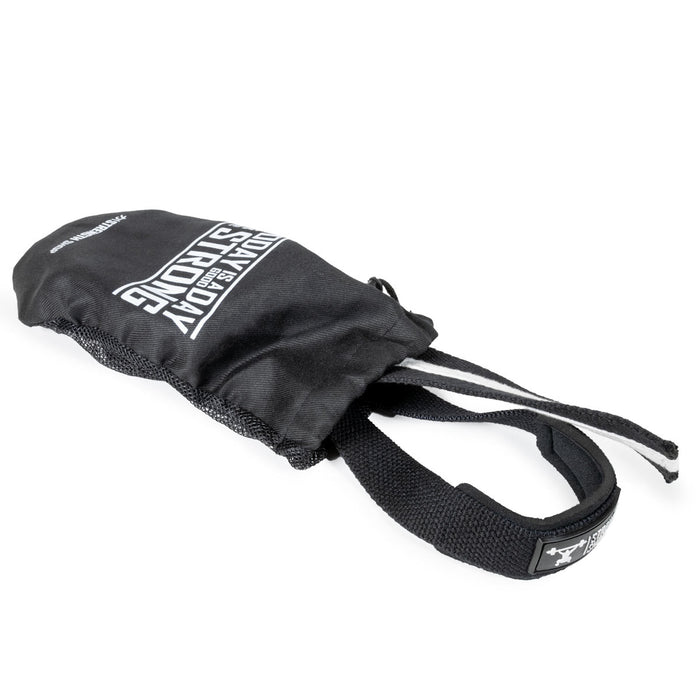 Anchor Weightlifting Straps, Black & White - Strength Shop