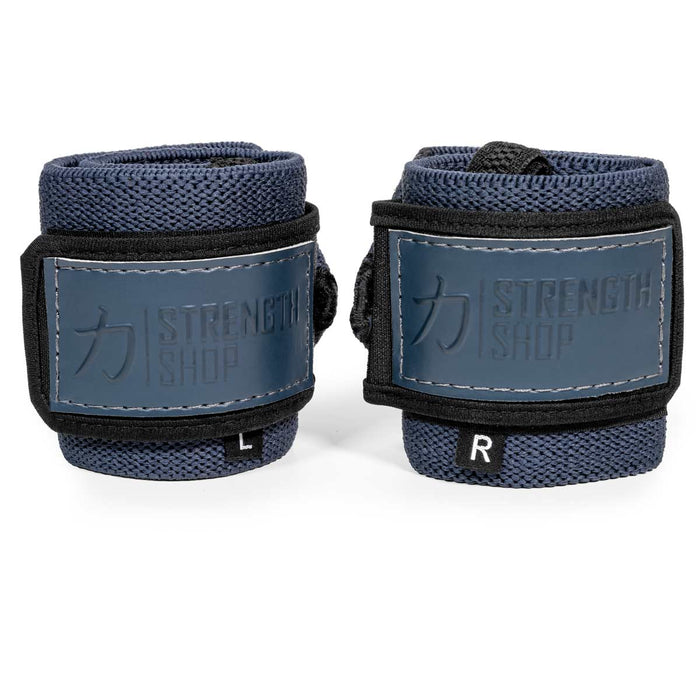 Graphite Grey PRO Wrist Wraps – Medium, 30cm/60cm, IPF Approved - Strength Shop