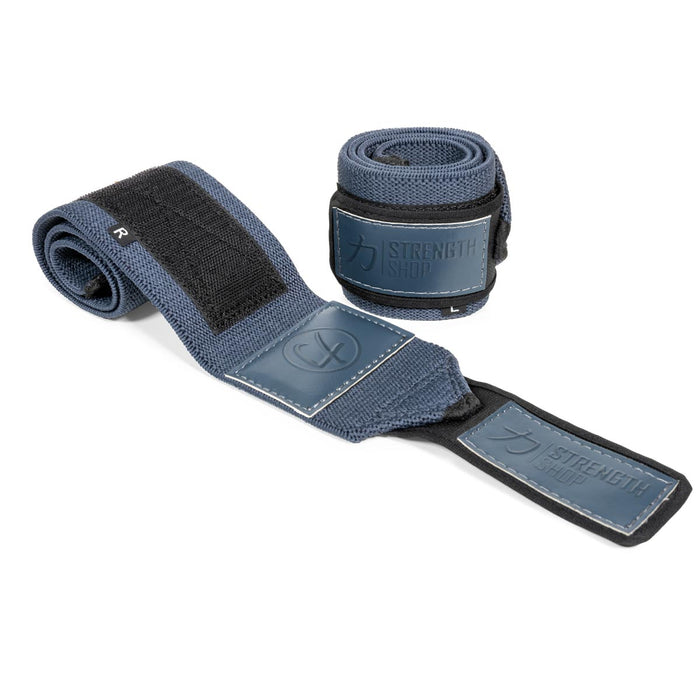 Graphite Grey PRO Wrist Wraps – Medium, 30cm/60cm, IPF Approved - Strength Shop