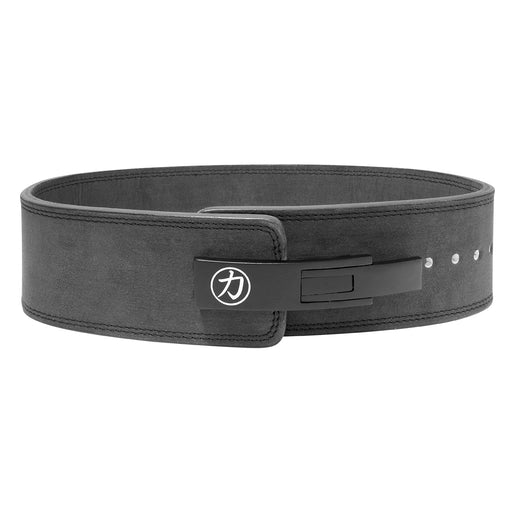 Narrow 7.6cm Black Lever Belt, 10mm - IPF Approved