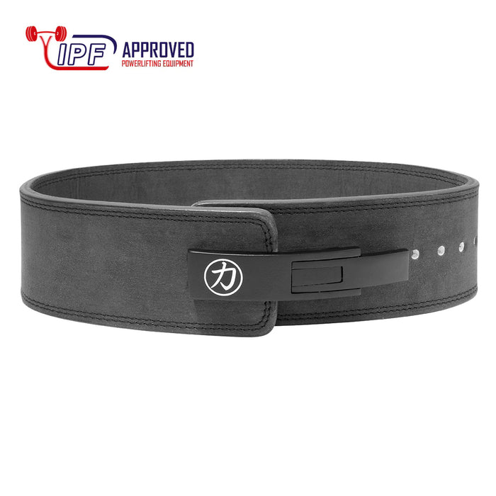 Dark Grey Lever Belt, 10mm - IPF Approved