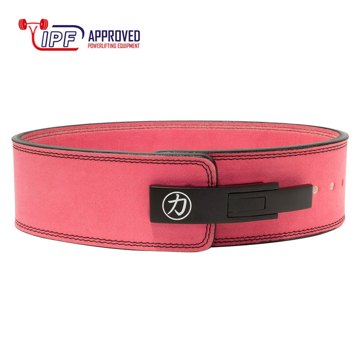 Pink Lever Belt, 10mm - IPF Approved