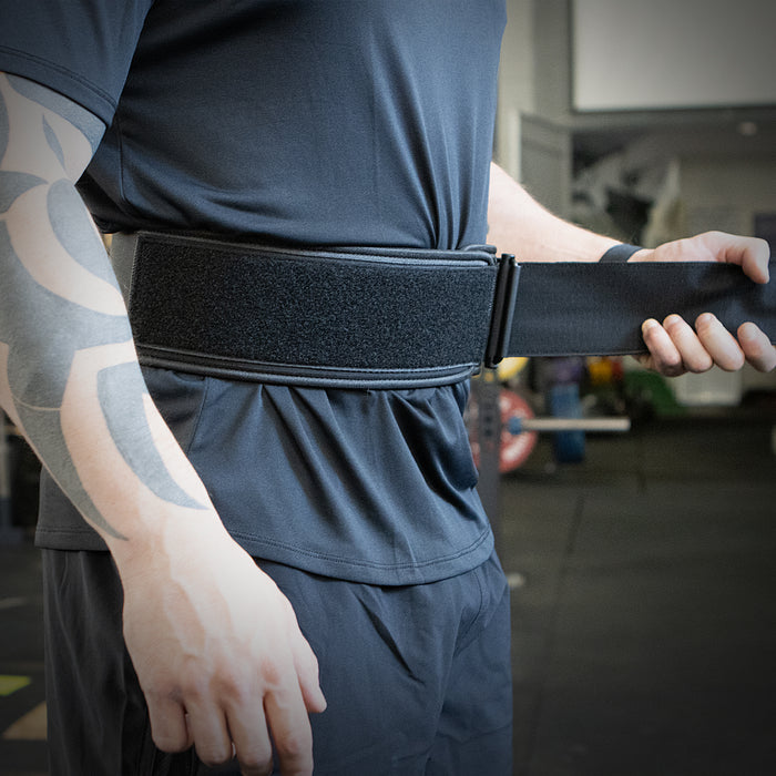 Flex-Fit Lifting Belt, Black - Strength Shop
