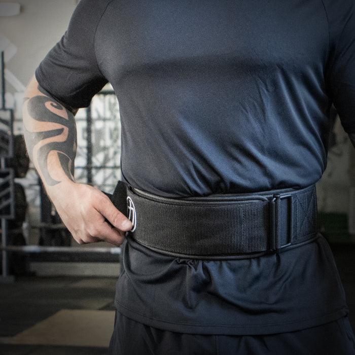 Flex-Fit Lifting Belt, Black - Strength Shop