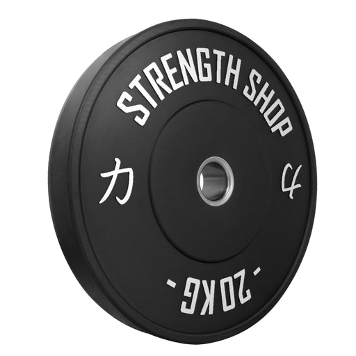 Riot Bumper Plates 2.0 – Black, 5kg-25kg or 150kg Set - Strength Shop