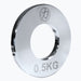 Steel Fractional Plate Package, 2 each - 0.125KG, 0.25KG, 0.5KG - Strength Shop