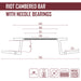 Riot Cambered Bar /w Needle Bearings, 25kg - Strength Shop