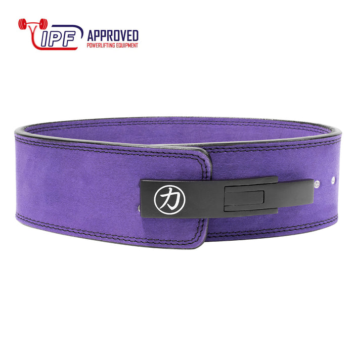 Purple Lever Belt, 10mm - IPF Approved - Strength Shop