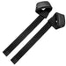 Stealth Black PRO Lifting Straps, 50cm or 65cm - Strength Shop