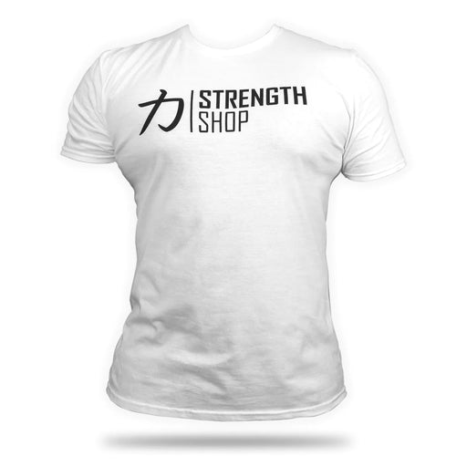 Strength Wear Logo T-Shirt V2 – White - Strength Shop