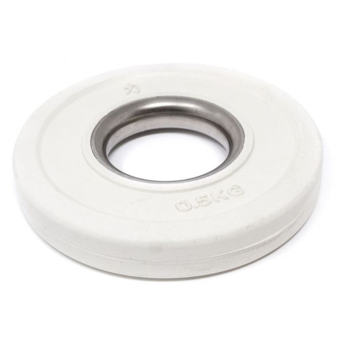 Rubber Coated Plates - Coloured 0.5kg - 5kg - Strength Shop