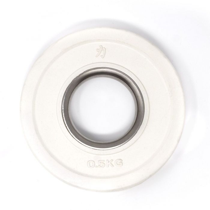 Rubber Coated Plates - Coloured 0.5kg - 5kg - Strength Shop