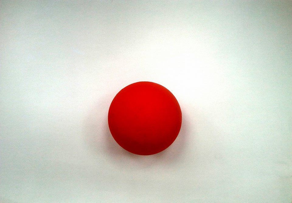 Lacrosse/Massage Ball, Ø 69MM - Red - Strength Shop