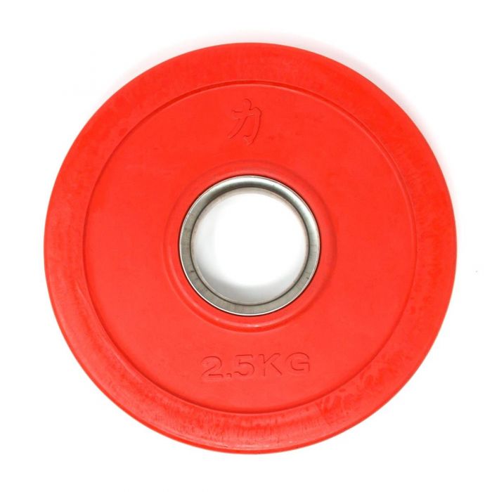 Rubber Coated Plates - Coloured 0.5kg - 5kg - Strength Shop