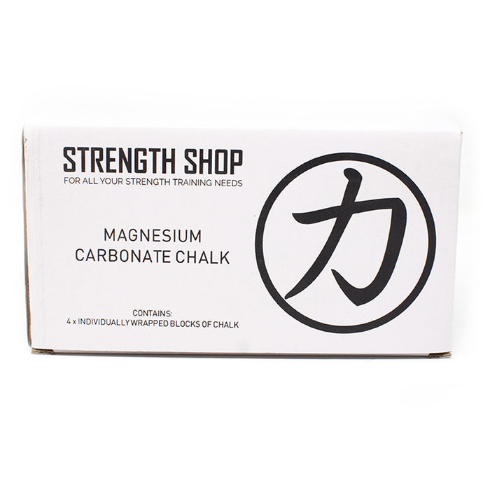 Magnesium Carbonate Chalk - Case of 4 Blocks - Strength Shop