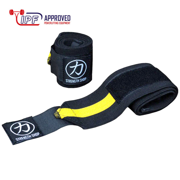Heavy Wrist Wraps, 1 Pair - IPF Approved - Strength Shop