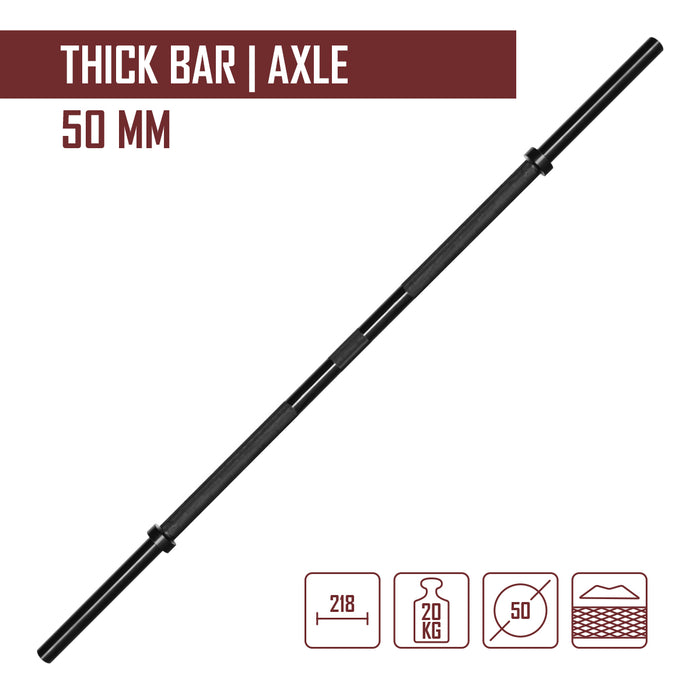 Thick Bar/Axle - 50MM - Strength Shop