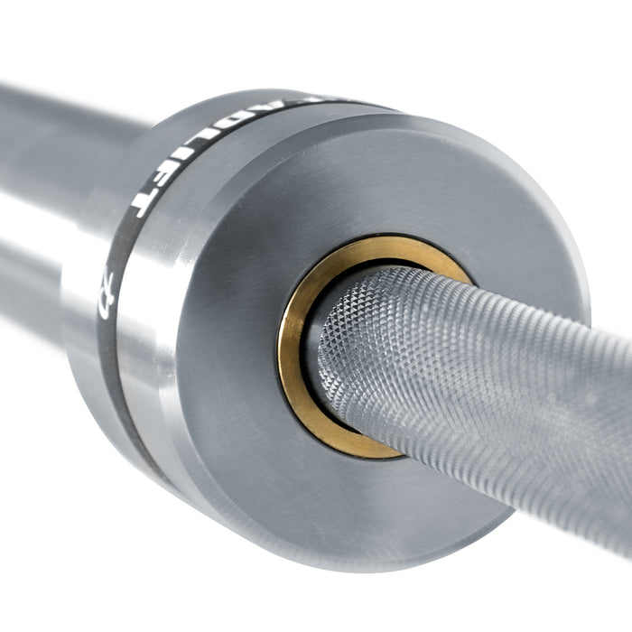 Bastard Deadlift Bar, Nickel Plated Shaft - Strength Shop
