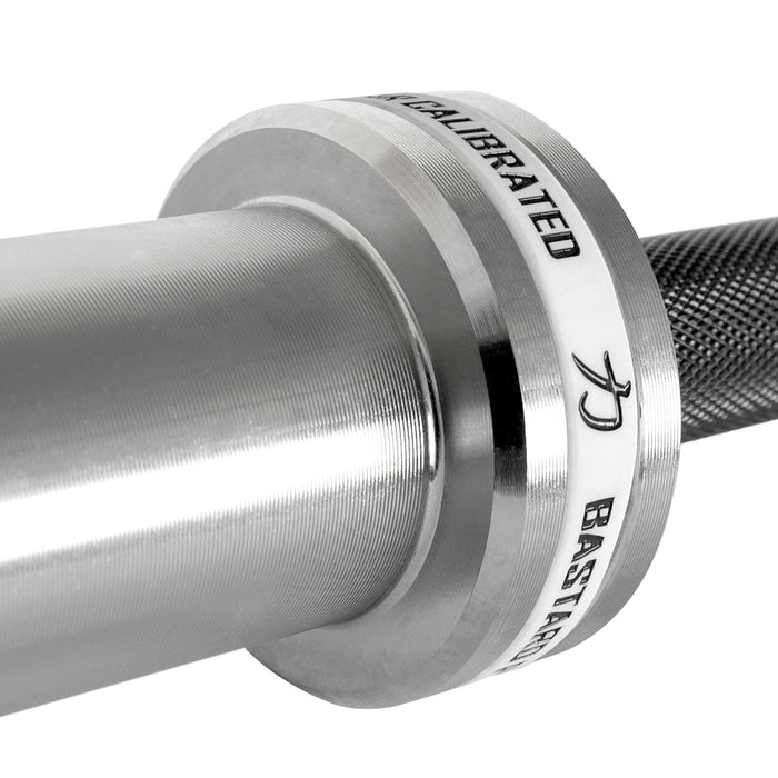 Calibrated 20kg Bastard Power Bar - Black Shaft, IPF Approved - Strength Shop