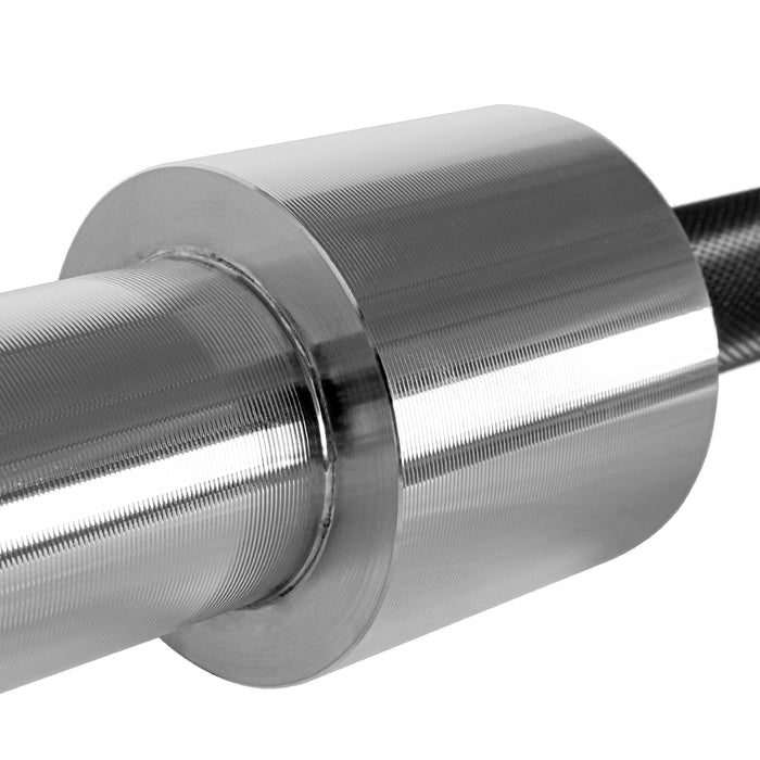 Original Texas Bench Bar, 25kg - Chrome Sleeves & Black Shaft - Strength Shop