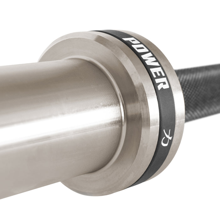 Bastard Power Bar With Black Chrome Shaft & Bronze Bushings - Strength Shop