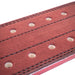 Double Prong Belt, Wine Red Colour, 10MM - IPF Approved - Strength Shop