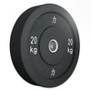 20KG - Riot Bumper Plate, kompakt, schwarz 