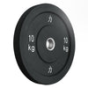 10KG - Riot Bumper Plate, kompakt, schwarz 