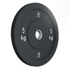 5KG - Riot Bumper Plate, kompakt, schwarz 