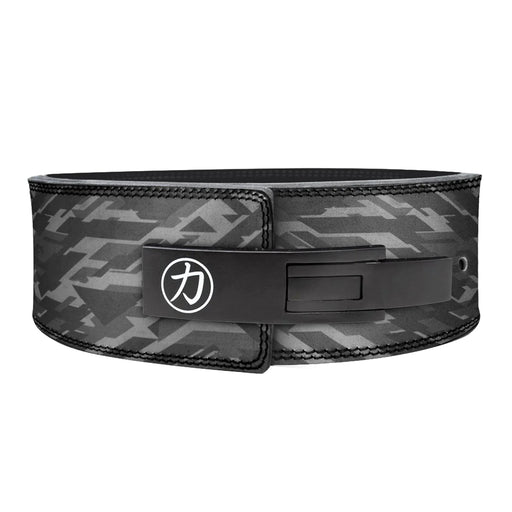 Dark Camo Lever Belt, 10mm - IPF Approved - Strength Shop