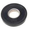 1KG - Rubber Coated Plate, Black