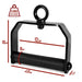 360° Rotating Handles - Knurled /w Heavy-Duty Carabiner - Strength Shop