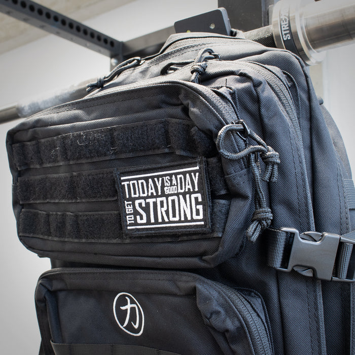 Training Backpack, Black - Add Extra Patches