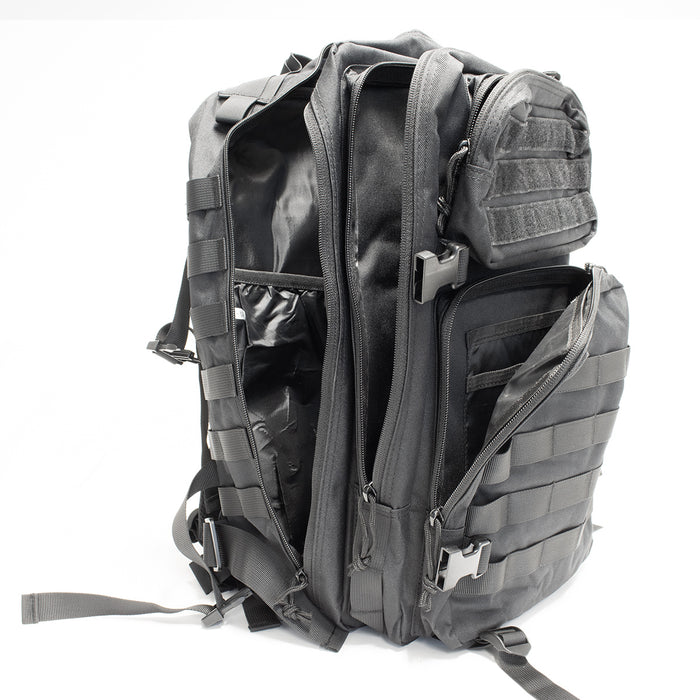 Training Backpack, Black - Add Extra Patches - Strength Shop