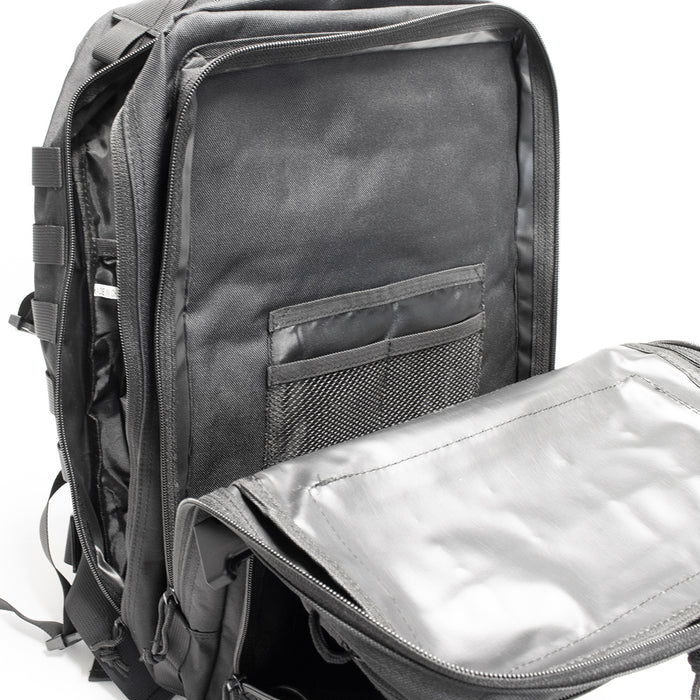 Training Backpack, Black - Add Extra Patches - Strength Shop