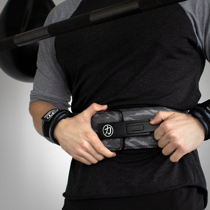 Riot Black Steel Lever Buckle - Lifetime Warranty - Strength Shop