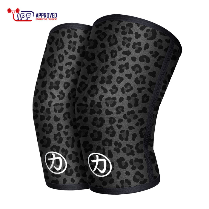 7mm Inferno Neoprene Knee Sleeves, Dark Leo - IPF Approved (Pair) - Strength Shop
