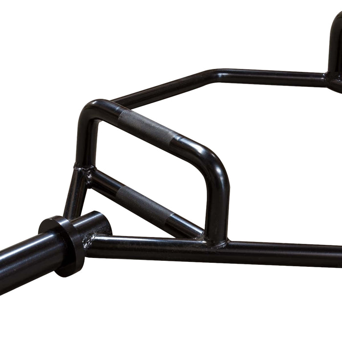 Heavy Duty Black Olympic Hex/Trap Bar 1.6M - Strength Shop