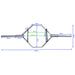 Heavy Duty Olympic Hex/Trap Bar - 2.38M - Strength Shop