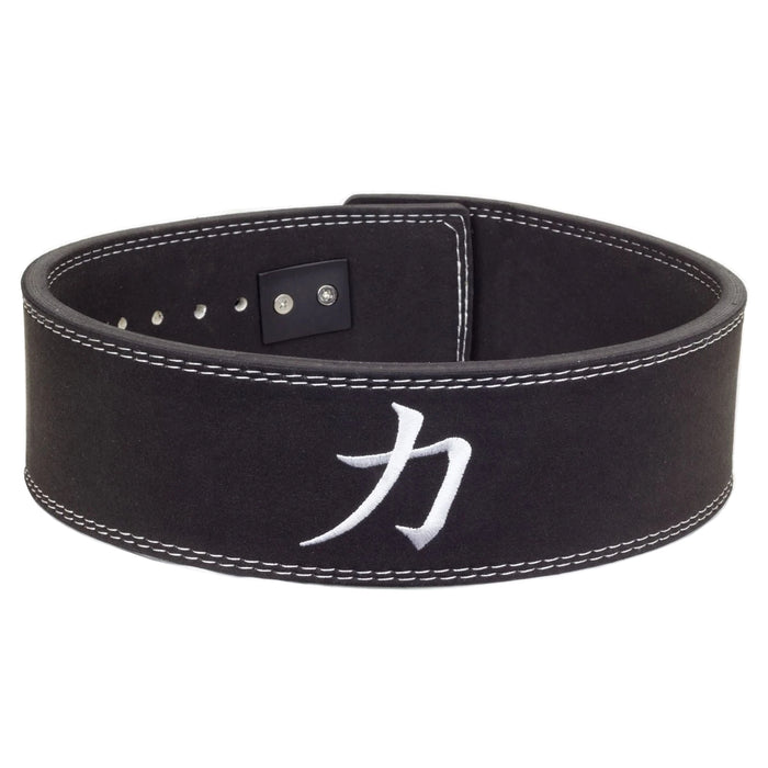 Black Lever Belt, 10mm - IPF Approved - Strength Shop