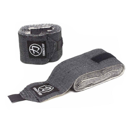 Strength Shop Olympic Weightlifting Style Knee Wraps - Black - Strength Shop